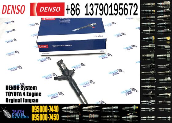 Fuel Injector 095000-7440 23670-30230 0950007440 2367030230 for Toyota Engine 1KD-FTV C CC Engine
