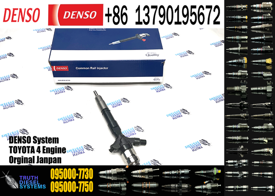095000-7730 Common Rail Fuel Injector 0950007730 23670-39295 with Overhaul Kit DLLA155P985 All Hot Selling