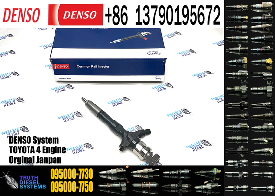 095000-7730 Common Rail Fuel Injector 0950007730 23670-39295 with Overhaul Kit DLLA155P985 All Hot Selling