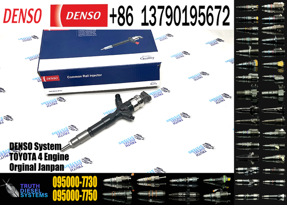 095000-7730 Common Rail Fuel Injector 0950007730 23670-39295 with Overhaul Kit DLLA155P985 All Hot Selling