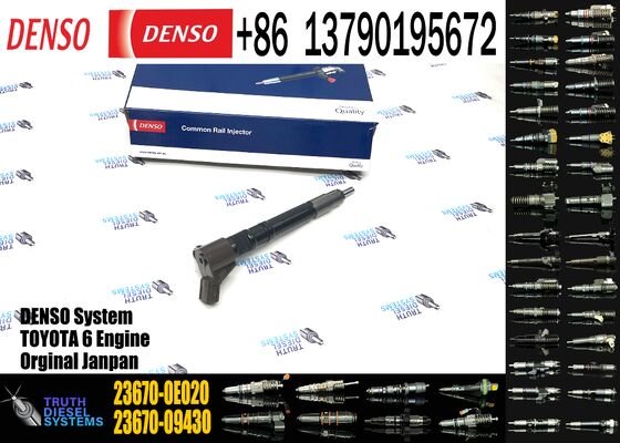 Yunhui High Quality Common Rail Injector 23670-0e020 23670-09430 for Toyota 2gd-ftv