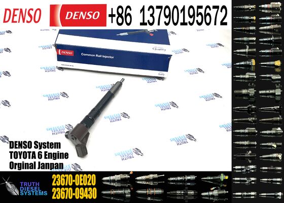 Yunhui High Quality Common Rail Injector 23670-0e020 23670-09430 for Toyota 2gd-ftv