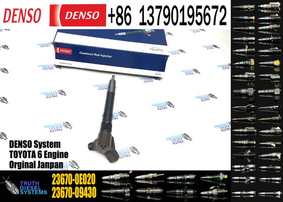 Yunhui High Quality Common Rail Injector 23670-0e020 23670-09430 for Toyota 2gd-ftv