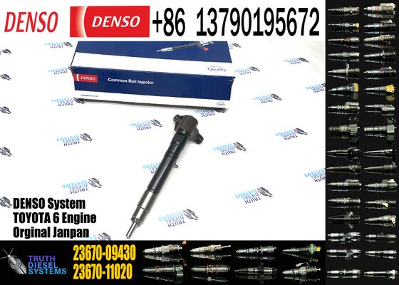 23670-0E020 Common Rail System Fuel Injector Nozzle 295700-0560 23670-09430 for Toyota Hilux Revo
