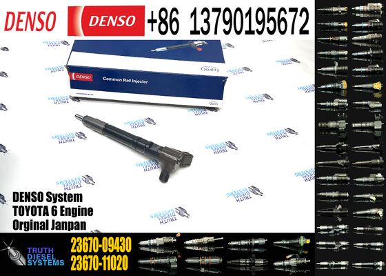 23670-0E020 Common Rail System Fuel Injector Nozzle 295700-0560 23670-09430 for Toyota Hilux Revo