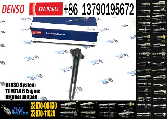 23670-0E020 Common Rail System Fuel Injector Nozzle 295700-0560 23670-09430 for Toyota Hilux Revo