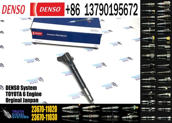 High-quality Best-selling Common Rail diesel Fuel Injectors 23670-0E020 23670-09430 23670-11020 Suitable for Toyota 2GD Engines
