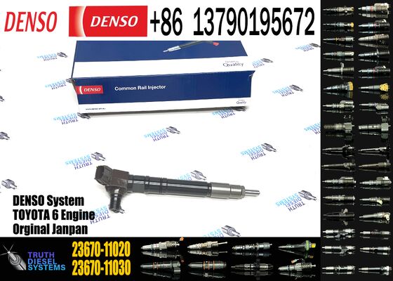 High-quality Best-selling Common Rail diesel Fuel Injectors 23670-0E020 23670-09430 23670-11020 Suitable for Toyota 2GD Engines