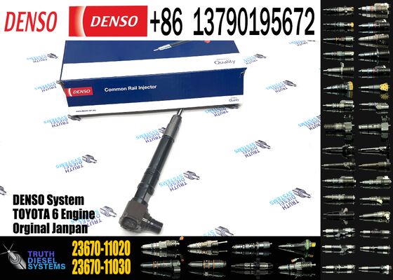 High-quality Best-selling Common Rail diesel Fuel Injectors 23670-0E020 23670-09430 23670-11020 Suitable for Toyota 2GD Engines