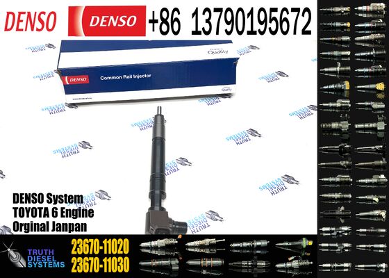 High-quality Best-selling Common Rail diesel Fuel Injectors 23670-0E020 23670-09430 23670-11020 Suitable for Toyota 2GD Engines
