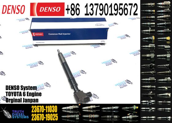 New common rail fuel injector for diesel engine 23670-11040 23670-11100 23670-11030, stable performance