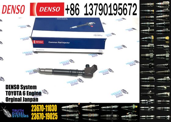 New common rail fuel injector for diesel engine 23670-11040 23670-11100 23670-11030, stable performance