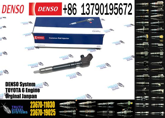 New common rail fuel injector for diesel engine 23670-11040 23670-11100 23670-11030, stable performance
