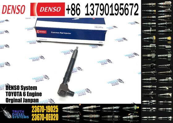 Common Rail Injectors 23670-0E020 295700-0530 23670-19025 DCRI400120 Suitable for Truck Parts