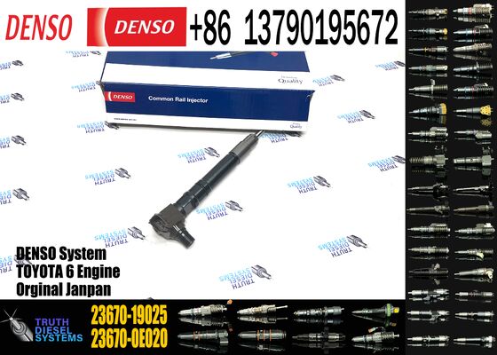 Common Rail Injectors 23670-0E020 295700-0530 23670-19025 DCRI400120 Suitable for Truck Parts
