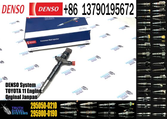 Diesel Engine Spare Parts 295050-0470 295050-0210 Common Rail Fuel Injector 23670-30410 for Toyota Hiace Hilux 1KD-FTV 2KD-FTV