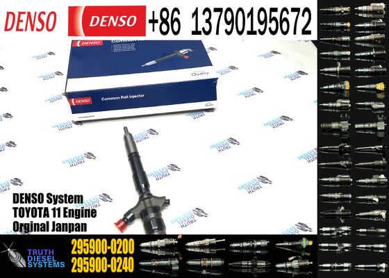 Original New 1KD-FTV Injector 2367030440,2367039435,23670-30440,23670-39435,295900-0250,295900-0200 for Hot Sale