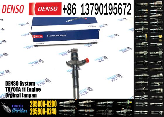 Original New 1KD-FTV Injector 2367030440,2367039435,23670-30440,23670-39435,295900-0250,295900-0200 for Hot Sale