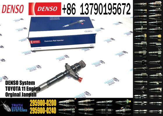 Original New 1KD-FTV Injector 2367030440,2367039435,23670-30440,23670-39435,295900-0250,295900-0200 for Hot Sale