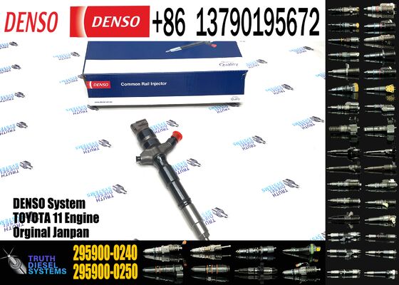 Original Fuel Spray Injector 295900-0240 Hot Sale Common Rail Diesel Engine System Injector 295900-0240 23670-30170 23670-39445