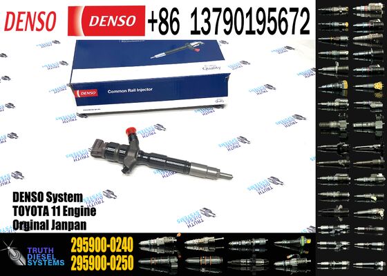 Original Fuel Spray Injector 295900-0240 Hot Sale Common Rail Diesel Engine System Injector 295900-0240 23670-30170 23670-39445