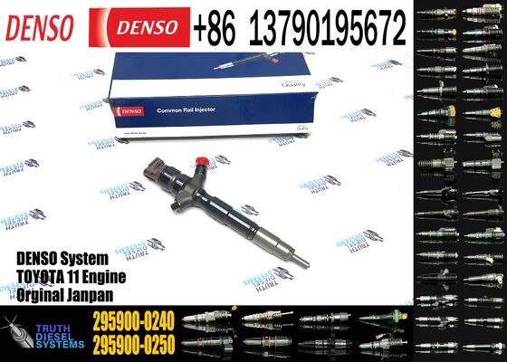 Original Fuel Spray Injector 295900-0240 Hot Sale Common Rail Diesel Engine System Injector 295900-0240 23670-30170 23670-39445