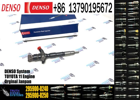 Original Fuel Spray Injector 295900-0240 Hot Sale Common Rail Diesel Engine System Injector 295900-0240 23670-30170 23670-39445