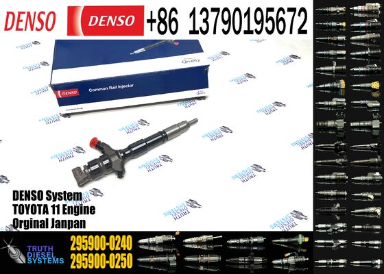 Original Fuel Spray Injector 295900-0240 Hot Sale Common Rail Diesel Engine System Injector 295900-0240 23670-30170 23670-39445
