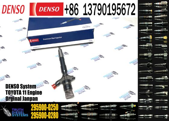 100% Original Brand New 295900-0250 23670-30440 23670-39435 Common Rail Injectors 23670-30440 23670-39435 Diesel Fuel Injectors