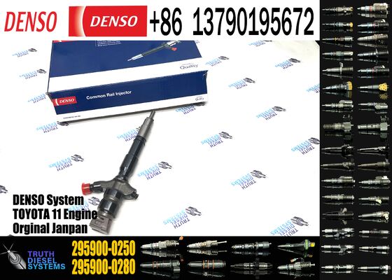 100% Original Brand New 295900-0250 23670-30440 23670-39435 Common Rail Injectors 23670-30440 23670-39435 Diesel Fuel Injectors