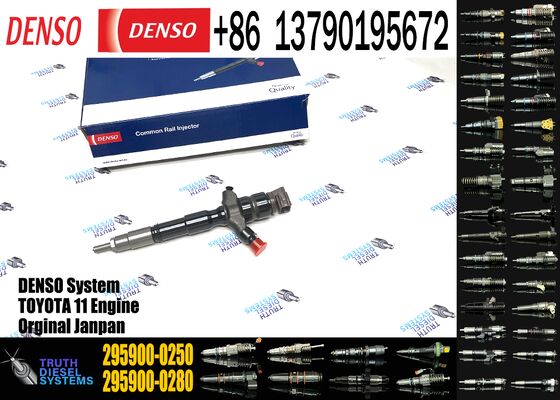 100% Original Brand New 295900-0250 23670-30440 23670-39435 Common Rail Injectors 23670-30440 23670-39435 Diesel Fuel Injectors