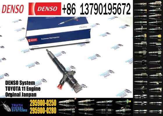 100% Original Brand New 295900-0250 23670-30440 23670-39435 Common Rail Injectors 23670-30440 23670-39435 Diesel Fuel Injectors