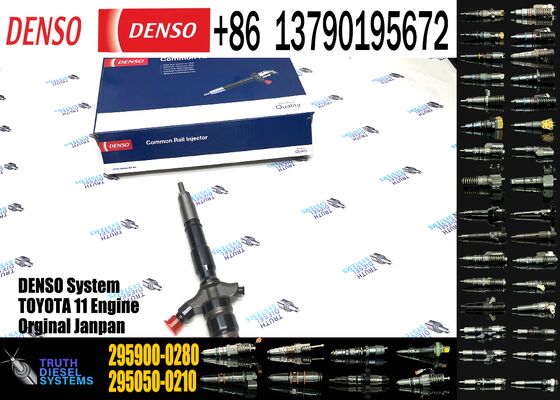 295900-0280 Fuel Injector 2959000280 DCRI200280 23670-30450 for Toyota Hilux 2KD 2.5D D4D EURO 5 Diesel Engine Injection Valve