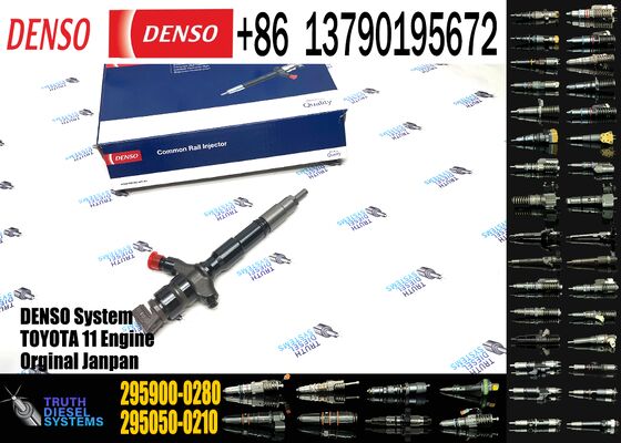 295900-0280 Fuel Injector 2959000280 DCRI200280 23670-30450 for Toyota Hilux 2KD 2.5D D4D EURO 5 Diesel Engine Injection Valve