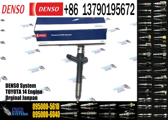 23670-0R010 Diesel Fuel Injector 095000-5610 for Toyota Avensis RAV4 2.2D 2AD-FTV Engine Common Rail Injection Valve