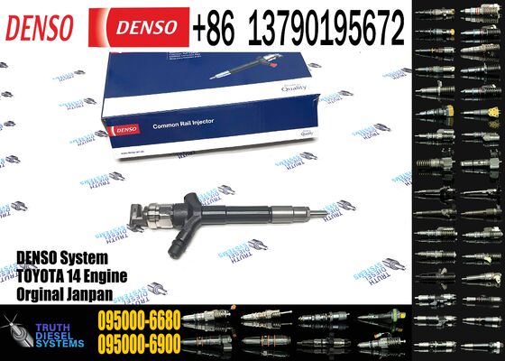 Common Rail Injection Valve 23670-0R050 Diesel Fuel Injector 095000-6680 Fuel Injector for Toyota Avensis RAV4 2.0d 1AD-FTV 2AD