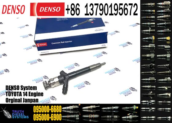 Common Rail Injection Valve 23670-0R050 Diesel Fuel Injector 095000-6680 Fuel Injector for Toyota Avensis RAV4 2.0d 1AD-FTV 2AD