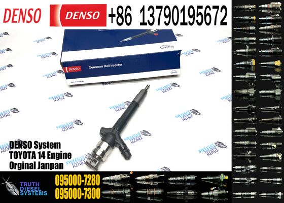 Common Rail Injector 0950007280 095000 7280 Diesel Injection Pump 095000-7280 for Toyota