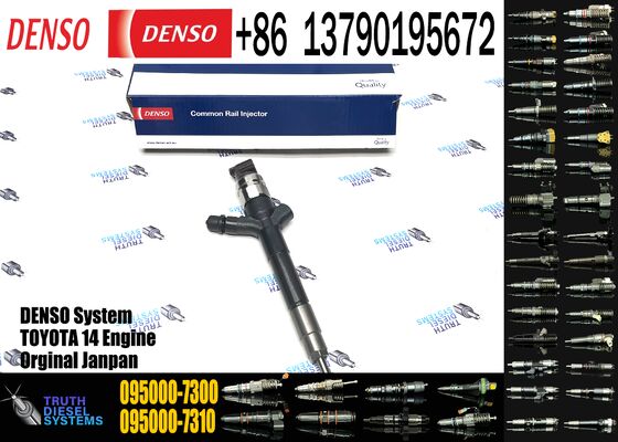 23670-0R140 Diesel Fuel Injector for Toyota RAV4 Avensis Corolla Auris 2.0 2.2 D-4D 1AD-FTV 2AD-FTV Engine 095000-7300