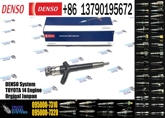 diesel Engine Fuel Injector 095000-6960 095000-7300 095000-8780 23670-09180 095000-7310 095000-7660 Car Engine Parts for Toyota