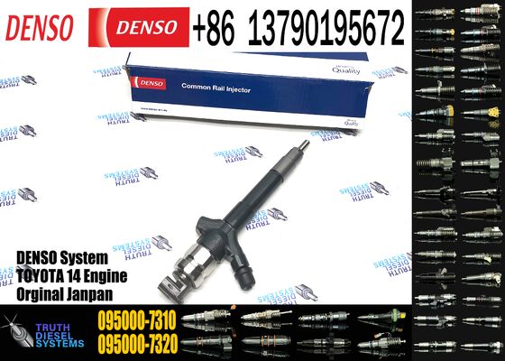 diesel Engine Fuel Injector 095000-6960 095000-7300 095000-8780 23670-09180 095000-7310 095000-7660 Car Engine Parts for Toyota