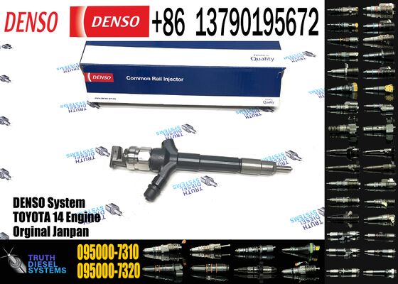 diesel Engine Fuel Injector 095000-6960 095000-7300 095000-8780 23670-09180 095000-7310 095000-7660 Car Engine Parts for Toyota