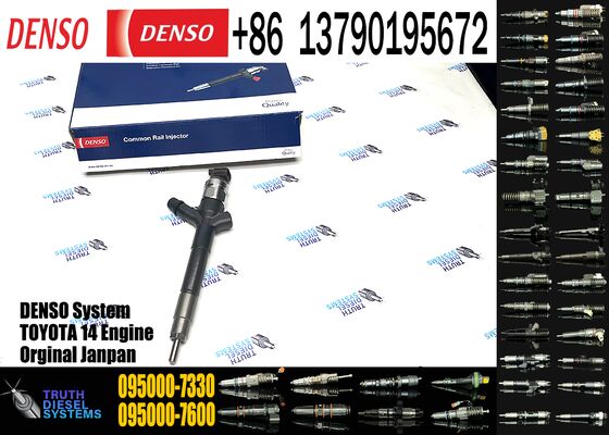 For Toyota Avensis for RAV4 2.0d 1AD-FTV D-4D Injector 23670-0R050 095000-6680 095000-6970 095000-7330 095000-7680 095000-7690
