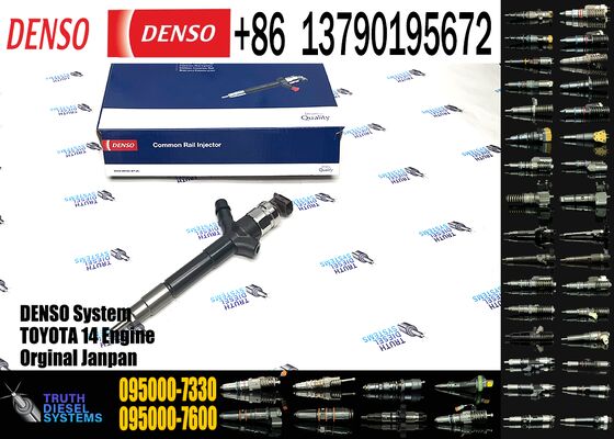 For Toyota Avensis for RAV4 2.0d 1AD-FTV D-4D Injector 23670-0R050 095000-6680 095000-6970 095000-7330 095000-7680 095000-7690