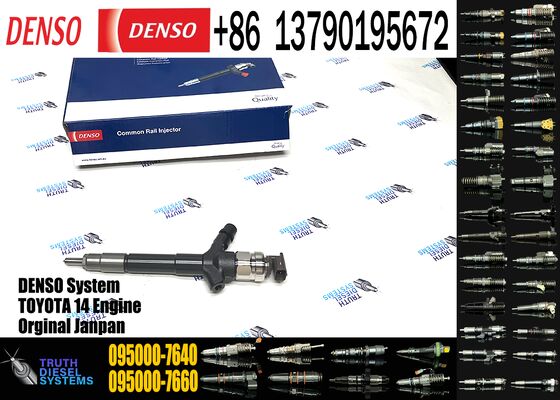 Fuel Injector 095000-7640 23670-09290 095000-6230 23670-0R020 23670-0R170 for Toyota Corolla Verso RAV4 2.2 2AD-FTV Engine