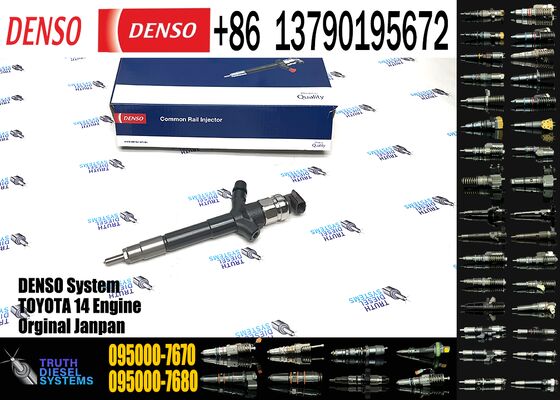diesel Common Rail Injectors 095000-7670 23670-0R030 23670-0R190 23670-09280 095000-6410 Common Rail diesel Injector for Toyota