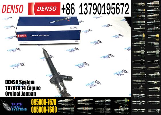 diesel Common Rail Injectors 095000-7670 23670-0R030 23670-0R190 23670-09280 095000-6410 Common Rail diesel Injector for Toyota