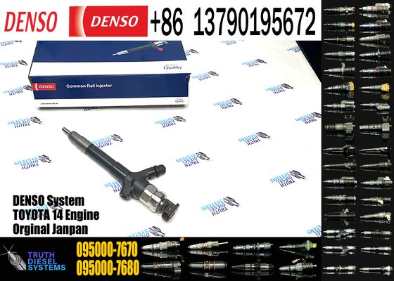 diesel Common Rail Injectors 095000-7670 23670-0R030 23670-0R190 23670-09280 095000-6410 Common Rail diesel Injector for Toyota