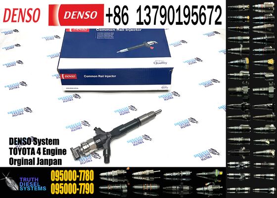 New 23670-39316 23670-39365 23670-30400 Common Rail Diesel Fuel Injector 095000-7780 295050-0200 for Vehicle Parts