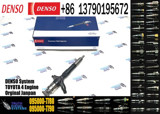 New 23670-39316 23670-39365 23670-30400 Common Rail Diesel Fuel Injector 095000-7780 295050-0200 for Vehicle Parts